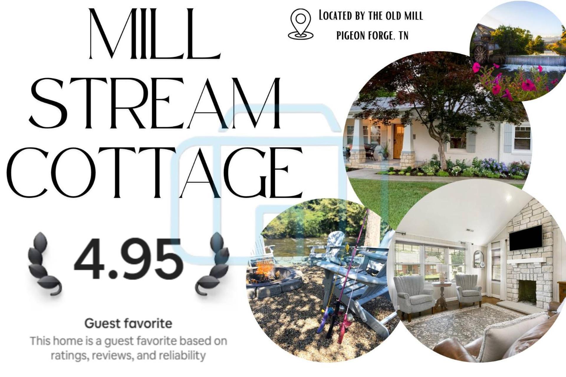 Mill Stream Cottage ピジョンフォージ エクステリア 写真
